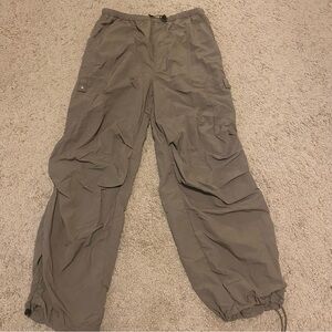 Women’s  Gray Cargo Pants